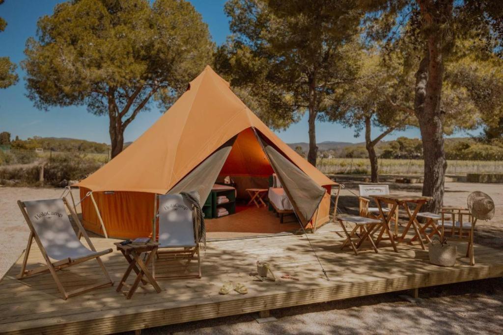 Camping 3 Estrellas Costa Brava Vall-Llobrega Eksteriør billede