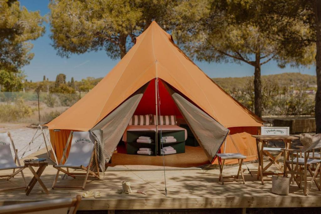 Camping 3 Estrellas Costa Brava Vall-Llobrega Eksteriør billede